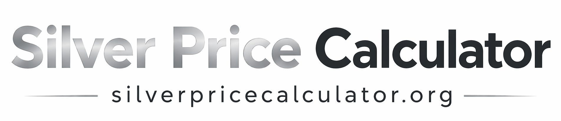 Silver Price Calculator